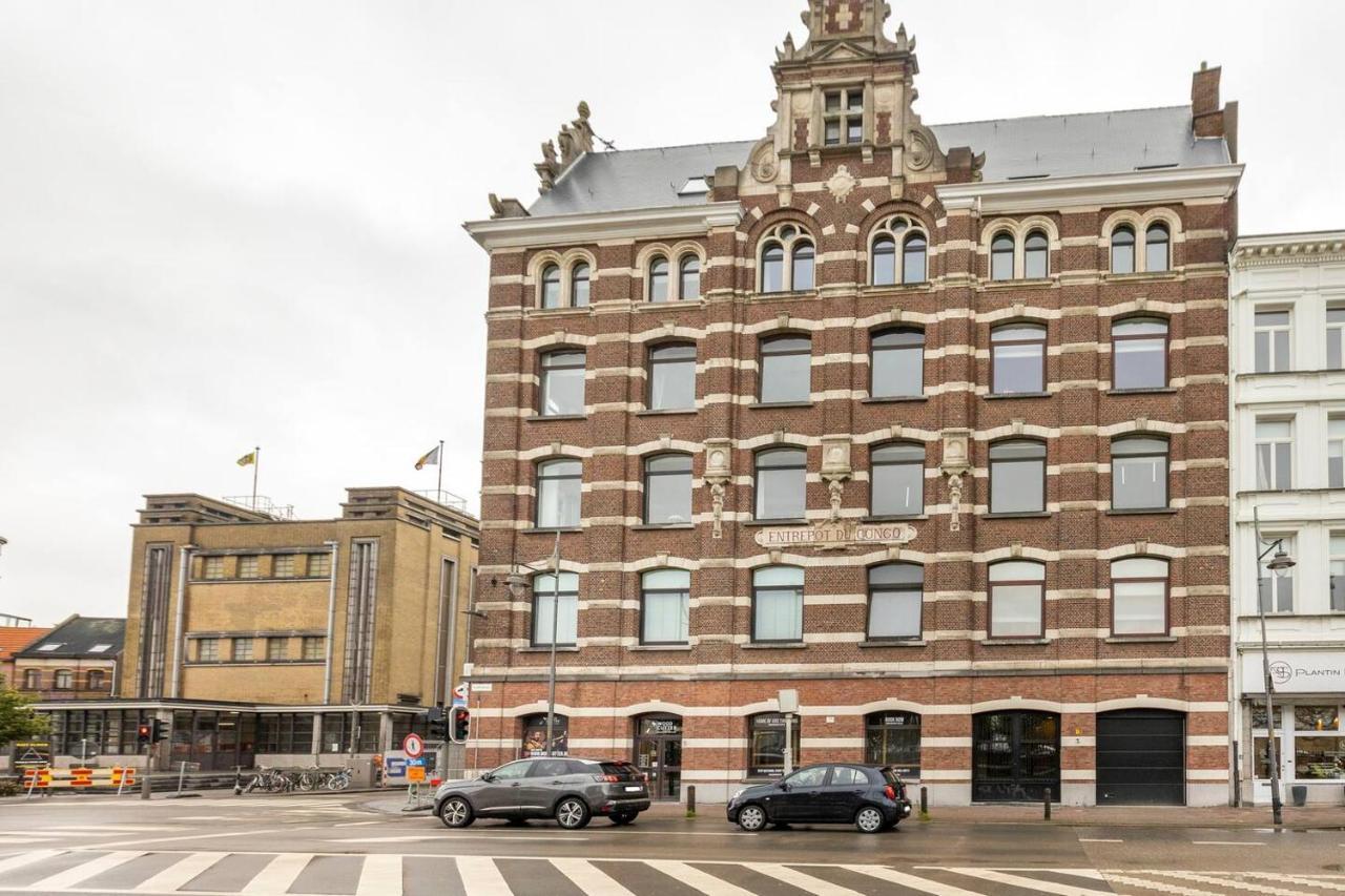 Riverview Studio In Historical Heart Of Antwerp Luaran gambar